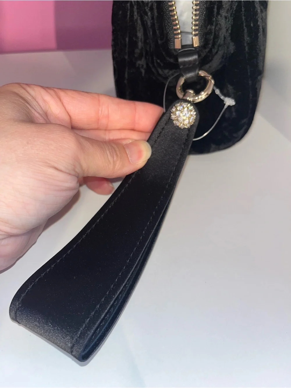 kate spade NWT! Pretty Kitty Velvet Party Clutch